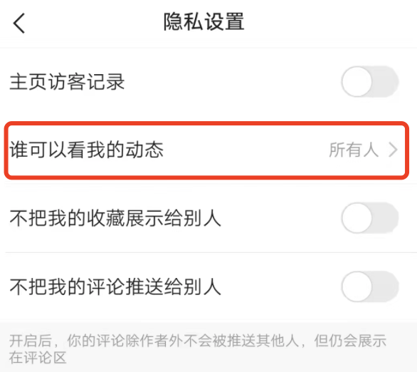 快手极速版如何只让别人看不到赞
